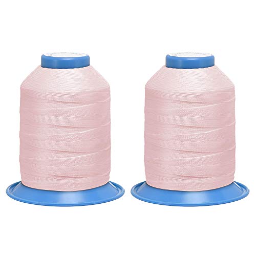 Hilo de Poliester Bonded 870 Yardas 300D/0.38mm Rosa 2pcs miniatura 1