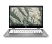Produktbild HP Chromebook x360 14b-ca0000ng (14 Zoll / FHD Touch) 2in1 Convertible (Google Chrome OS, 2 x USB-C, lange Akkulaufzeit, 18,8 mm flach, Pen Dock, USI-Unterstützung) silber grau