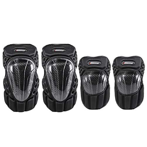 Conjunto de proteção para motocicleta,Almofadas de cotovelo de motocicleta à prova de vento engrossa