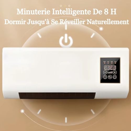 Miniatura 5 de Sxzlxqjy Aire Acondicionado Portátil Climafy Split Max, Enfriamiento Y Calentamiento Rápidos, Control Remoto, Montaje En Pared O Escritorio Silencioso, Sin Instalación, Ideal For El Hogar. C