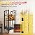VODA Firewood Tools Rack Fireplace Rack Outdoor Indoor 2-Tier Firewood Holder with 4 Fireplace Tools Set, Brush, Shovel, Poker, Tongs, Log Holder Rack Lumber Storage Stacking Black