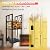 VODA Firewood Tools Rack Fireplace Rack Outdoor Indoor 2-Tier Firewood Holder with 4 Fireplace Tools Set, Brush, Shovel, Poker, Tongs, Log Holder Rack Lumber Storage Stacking Black