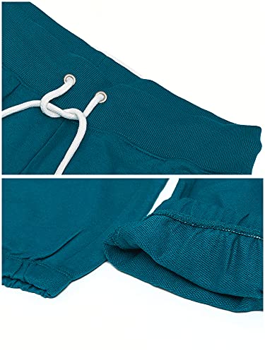 Image of U.S. POLO ASSN. Womens Sweatpants - Women Joggers Sweats with Logo Print - French Terry Poly-Cotton