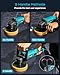 Seesii Car Buffer Polisher 1600W, 7