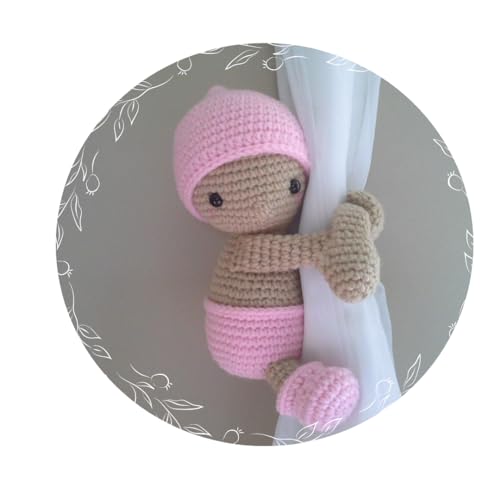 Baby Girl Curtain Tieback
