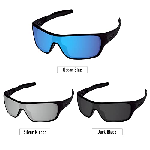 Image of Polarized Replacement Lenses for Oakley Turbine Rotor OO9307 Sunglasses