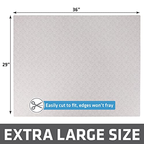 Image of Drymate Cat Litter Box Mat, Litter Trapping Mat, Waterproof, Urine-Proof, Absorbent, Machine Washable, Soft on Paws, Contains Mess, Protects Floors, Kitten Supplies, Beige, 29x36 XL