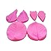 Leaf Mold 3Pcs/set, KOOTIPS Silicone Leaf Petal Veiner Sugar Craft Tools Fondant and Gum Paste Mold