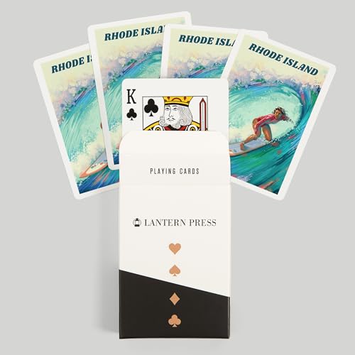 Baraja de cartas Póker Rhode Island Vitamin Sea 52 cartas miniatura 6