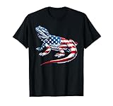 American Flag Bearded Dragon 4th Of July Apparel