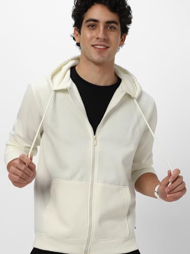 Image of Neostreak Men's Cotton Hooded Neck Zippered Sweatshirt
