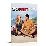 Photo Gallery yxrong poster decorativo classico del film "50 first date", dipinto a olio, su tela, arte pittorica, moderna, decorazione per casa e camera da letto, 30 x 45 cm, con cornice Photo Gallery yxrong poster decorativo classico del film "50 first date", dipinto a olio, su tela, arte pittorica, moderna, decorazione per casa e camera da letto, 30 x 45 cm, con cornice
