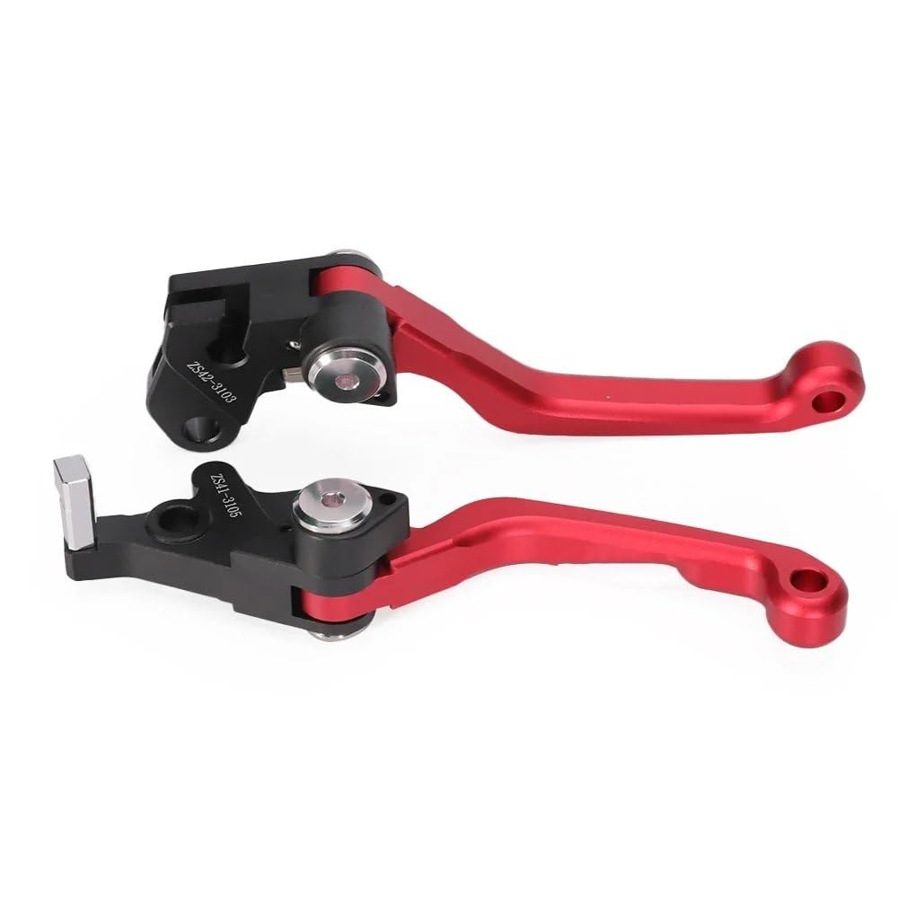 Byskjz Red Motorcycle Brake Clutch For Xr For 150L For 125L For 190L For 650L For Xr150l For Xr190l For Xr650l 1993-2024 Motorcycle Dirt Pit Bike Handles Brake Clutch Lever(Red)