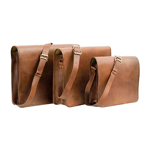 Shy Shy Let’S Touch The Sky INDIAN HANDO ART Indianhandoart 13 Inch Leather Real Messenger Bag thumb #2