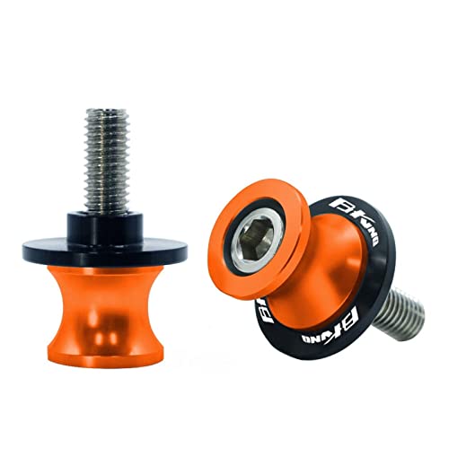 oCNX^h ɓKXYL B-KING 1300 B KING 2008-2012 2009 2010 2011 2PCS M8 I[goCXCOA[XC_[Xv[ CNC XCOA[X^hlW(Orange)