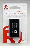 RadioShack 3.6V/830mAh NiMH Battery Panasonc HHR-P104A