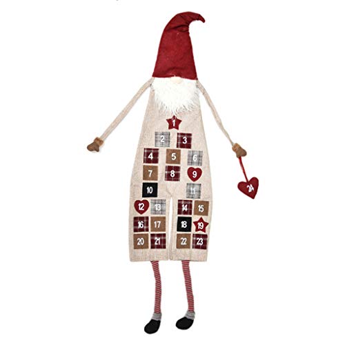 RG-FA Calendrier de l'Avent mural en feutre avec poches de 24 jours Cover