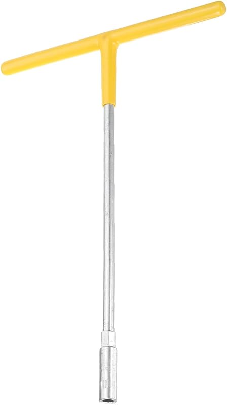 Chave de Soquete Manual em T 7 mm HARFINGTON em Aço de Alto Carbono, Sextavada de 6 Pontos, para Reparo Automotivo, Motocicletas e Bicicletas