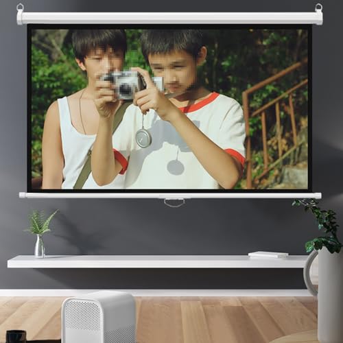 Pantalla para proyector manual 72" 4:3 GYYDXXFC miniatura 6