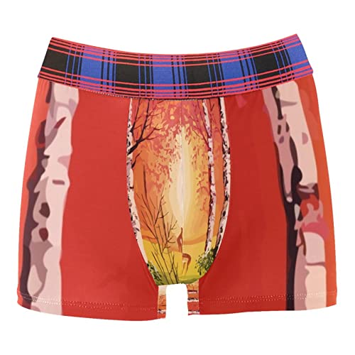 Sous-vêtements pour homme doux et confortable - Boxer pour peinture à l'huile (2), multicolore, Medium-Large