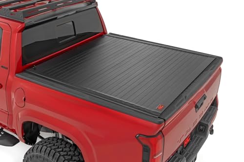 Image of Rough Country Hard Roll-Up Tonneau Cover for Toyota Tacoma (2024-2026)