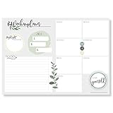 📚 GENUG PLATZ - Der Block mit 50 Blatt Papier im DIN A4 Format (29,7 x 21 cm) bietet genug Platz für Notizen und kreative Erweiterungen