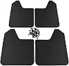 4 Piezas Guardabarros para Auto Universal Color Negro 1