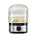 Vaporizador de Alimentos eléctrico para el hogar, Olla de Vapor Multifuncional, Potencia automática de 3 Capas, Gran Capacidad, Olla de Vapor para mariscos