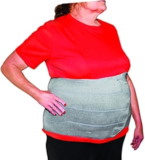 StrictlyStability 3XL Plus Size Bariatric Abdominal Binder | Hernia Support | Post Surgery Tummy & Waist Compression Wrap | Obesity Girdle Belt for Big Men & Women (3XL)