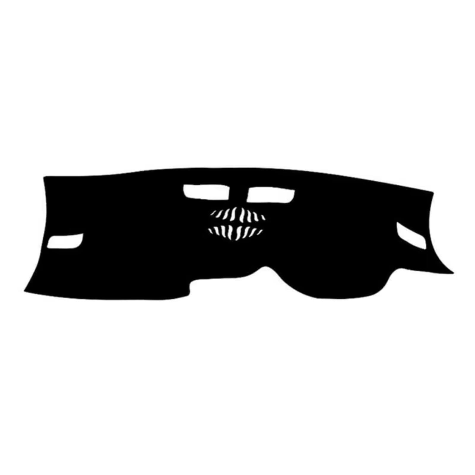 UQSENEUX Fit for Volkswagen MK8 2021 2022 2023,Car Dashboard Cover,Anti-Glare Dash Mat Dashboard Cover,Car Accessories(Black Trim)