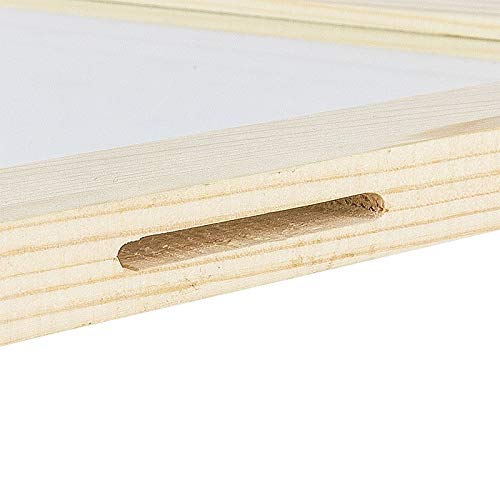 Gastenboek bruiloft houten gastenboek bruiloft hart met 120 lege harten om te schrijven, van houten lijst voor gastenboek bruiloft decoraties - 38 x 38 x 0,8 cm