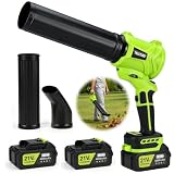 TNELTUEB Leaf Blower Cordless, 6 Speed Modes, Small Blowers for Lawn Care