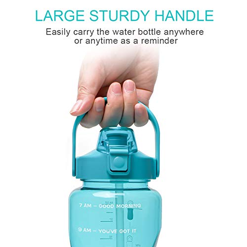 Opard - Borraccia da 2 litri, con indicazione