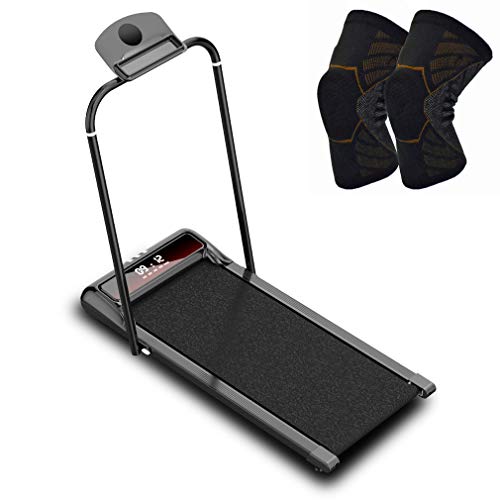 Image of Fitness Equipment Motorised Treadmill,Office Desk Walking Machine,Move and Work at The Same Time, with Practical Tablet Holder,Remote Control,M Size Knee Pads