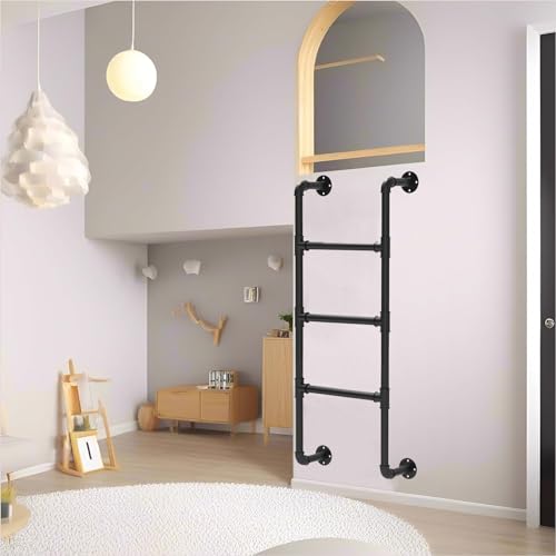 Échelle de lit superposé en fer réglable 130 cm pour accès grenier