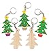 Produktbild Baker Ross Weihnachtsbaum Schlüsselanhänger - Neuheit Arts and Craft Toys für Kinder, perfekte Party, Beute oder Prize Bag Filler (Packung mit 8)