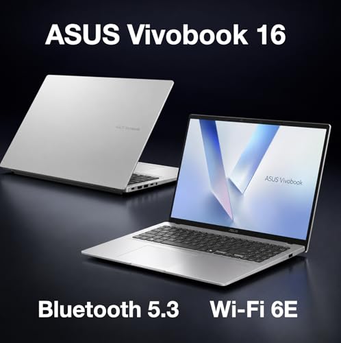 Image of ASUS Vivobook 16 HIGH Performance Laptop 16.0 inch 60Hz IPS WUXGA Display