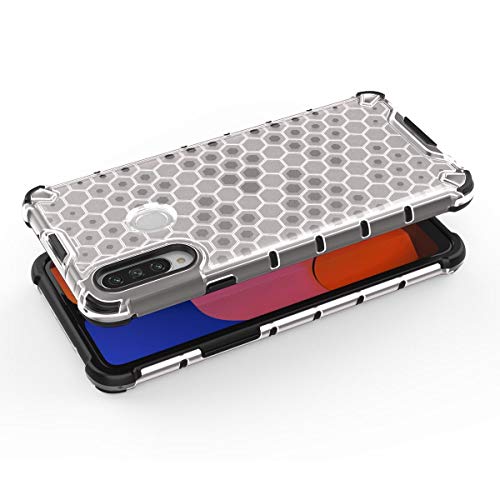 Image of Glasgow | for Samsung Galaxy A20s Honeycomb Dual Layer Hard Back Bumper Case Cover for Samsung Galaxy A20s - Black