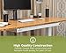 Uprite Ergo Under Desk Long Fit Pen & Pencil Drawer & Slim Organizer for Height Adjustable Desks (White, 33 x 9.5)