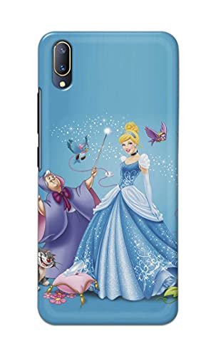Image of Famous Cartoon Lady Character Hard Back Case Cover for Vivo V11 Pro / X21s Back Cover -(J5) VNS2224
