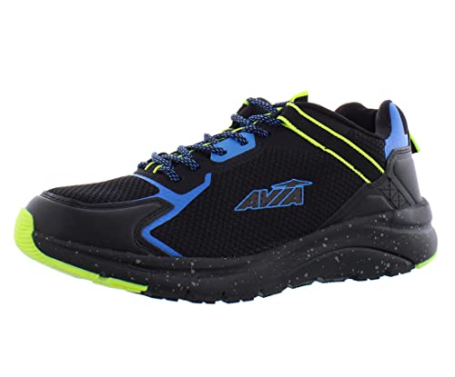 Avia Avi-Canyon 2.0 Mens Shoes Size 10, Color: Black/Blue/Neon