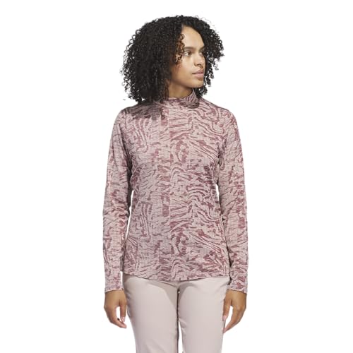 T-shirt Ultimate365 idéal pour le golf matinal en jacquard manches longues