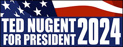 American Vinyl Ted Nugent for President Decal #TOP11