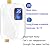 Tankless Water Heater Electric, Instant Hot Water Heater Under Sink, 3000W 110V On Demand Mini Water Heater for Shower, Water Heater for RV Kitchen Bathroom, White