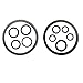 Marine Rebuild Seal Kit Compatible with Johnson Evinrude Trim Tilt 25 35 40 48 50 HP 1989-2004 Replace 435567 0435567 435894 435903 0339849