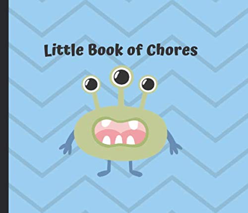 Little Book of Chores: Chore Charts for Kids with Customizable Points and Rewards Pages