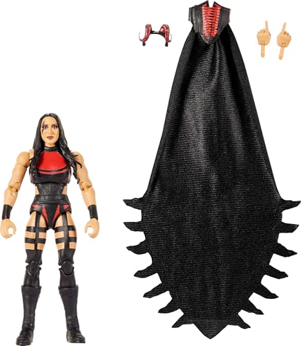 Mattel WWE Elite Action Figure & Accessories Series #125 Set 6-inch Collectible Stephanie Vaquer with 25 Articulation Points & Swappable Hands