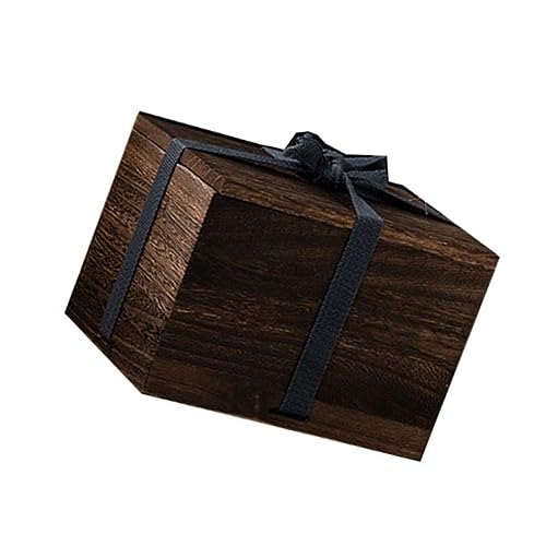 Conteneur en bois vintage WATIIFUFU, idée cadeau idéale pour Noël et anniversaires