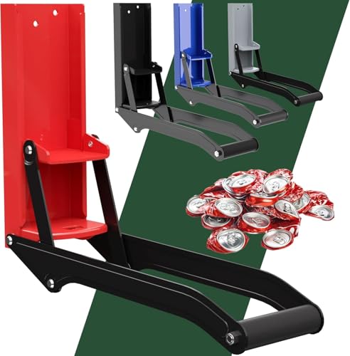 KANBOL Wall‑Mounted Metal Can Crusher, Fits 12‑16oz Soda Beer Aluminum Cans by KANBOL - Used condition - US$16.61