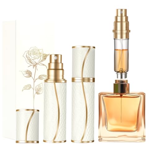 Perfume Travel Refillable Atomizer, 5mL Perfume Atomizer, Portable Cologne Sprayer, Pocket Size, Perfect for Travel/Business Trip/Vacation/Party,Gifts for girls/Christmas gifts/Stocking Stuffers